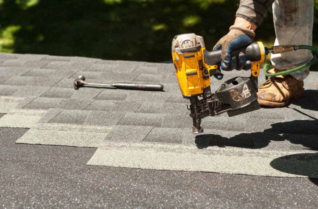 Kings Roofing & Contracting repairing a roof in Star, ID, showing Roofing Company expertise and dependable craftsmanship. Roofing Company near me.