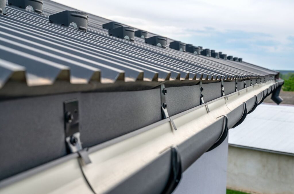 Skilled Kings Roofing & Contracting experts fitting energy-efficient metal roofing in Nampa, ID for residential and commercial use.